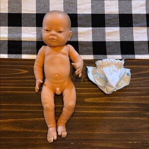 Berjusa Baby Doll boy Newborn 20" Realistic Movable Anatomical Correct